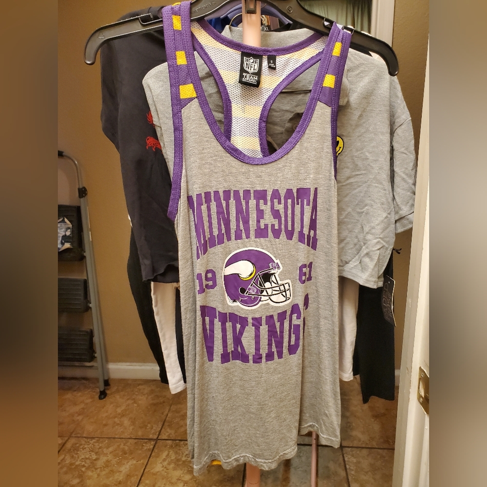 NFL Vikings Racerback Tank